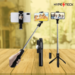 Selfie Stick with LED Light