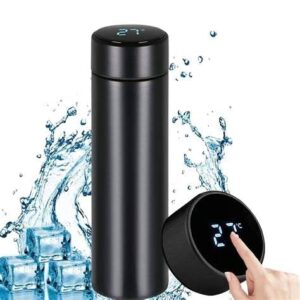 Smart Water Bottle with Temperature Display - 12/24 Hour Insulation