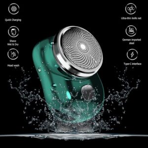 Mini Electric Shaver Portable | 60-Minute Battery Life