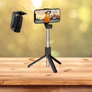 HypeTeck Selfie Stick with Tripod & Bluetooth | Perfect Shots, Anytime