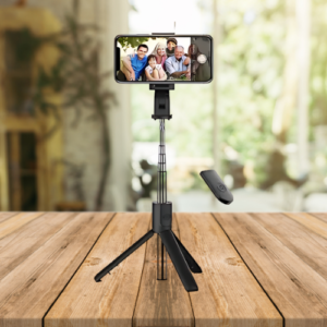 HypeTeck LED Selfie Stick with Tripod & Bluetooth | Perfect for Vlogging